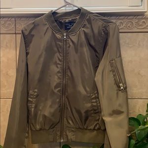 Hunter Green Bomber Jacket